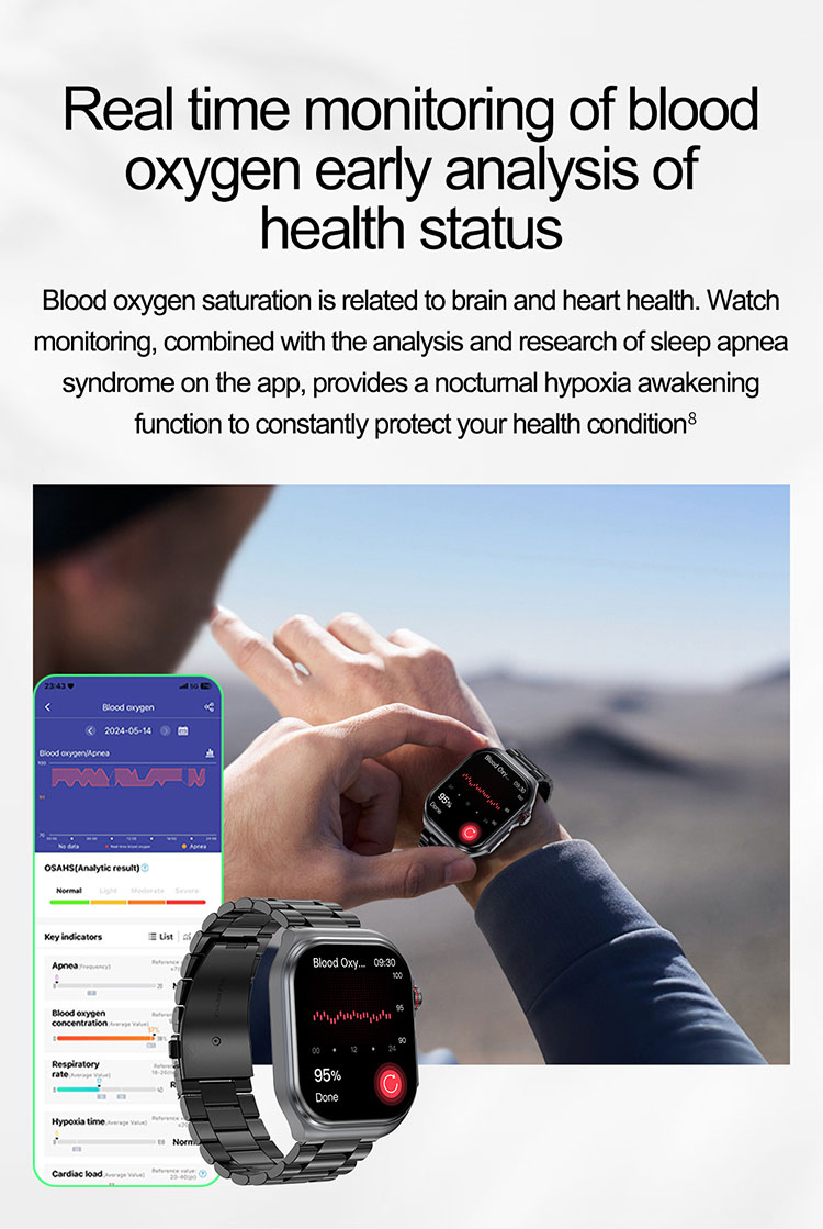 Blood oxygen ET585 Smartwatch